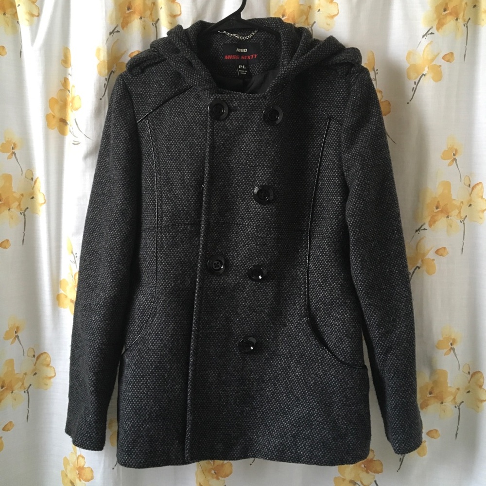 Miss Sixty Wool Blend Jacket